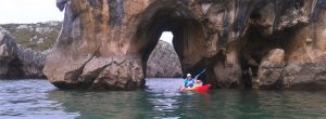 Kayak de mar Cuevas del mar