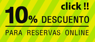 Oferta Descuento en Precio Reserva Online