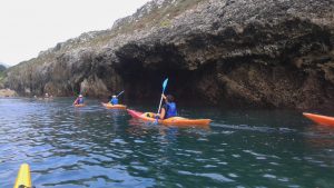 Kayak de mar costa de llanes